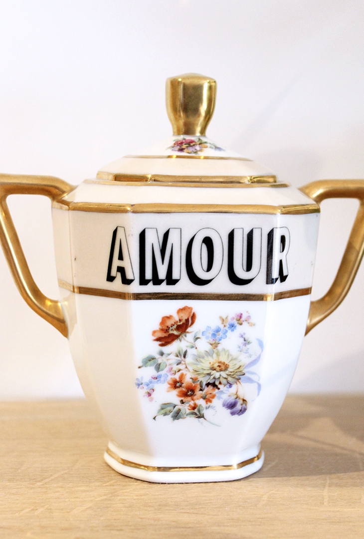 Sucrier Amour doré – Image 4