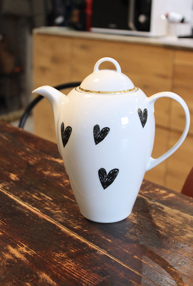 Théière Full cœurs – Image 2