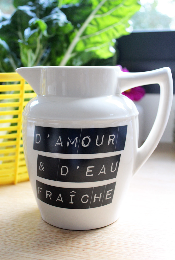 Pichet Amour & eau fraîche – Image 2