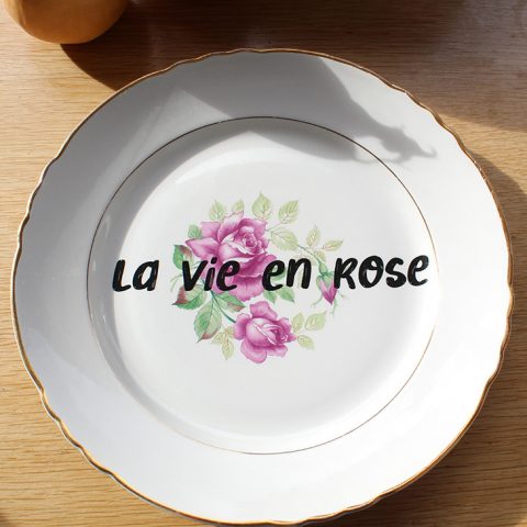 Plat La vie en rose