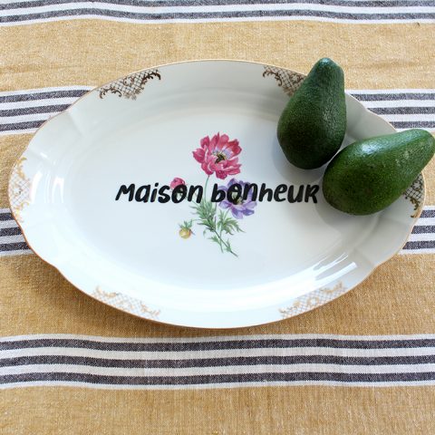 Plat Maison bonheur