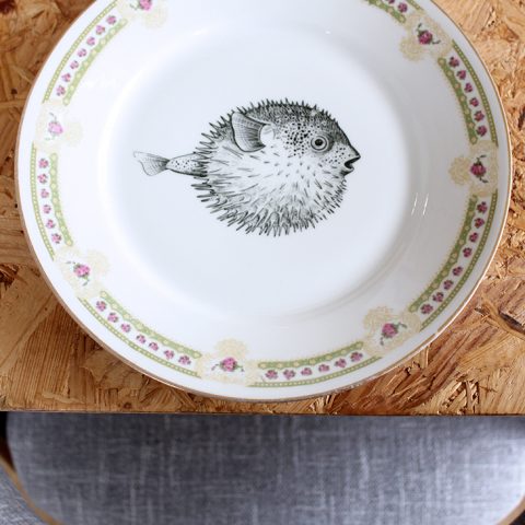 Assiette Poisson Fugu