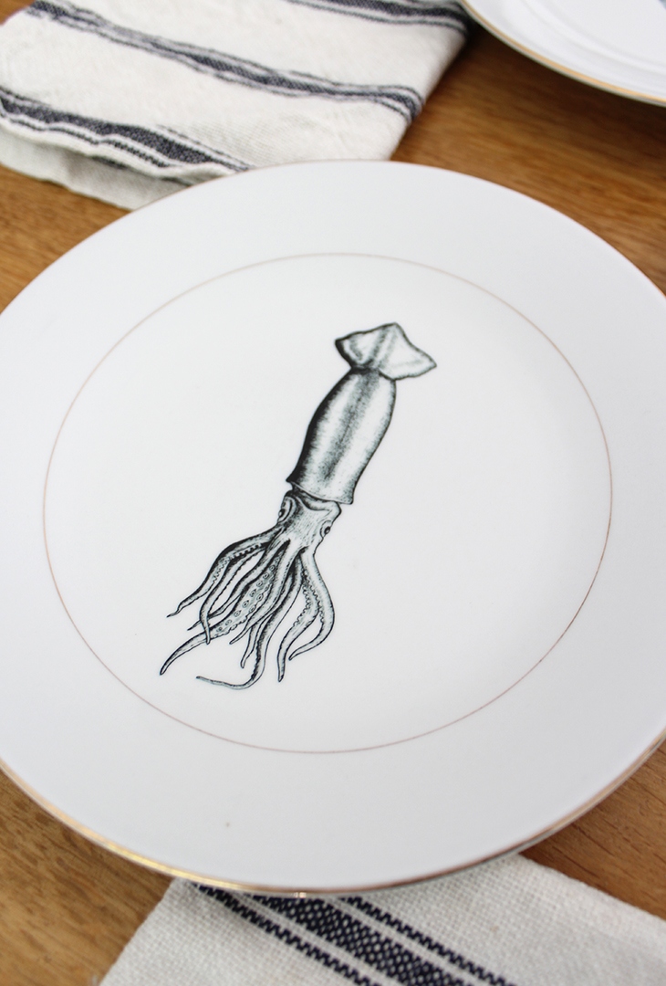 Service 6 assiettes Mer – Image 2