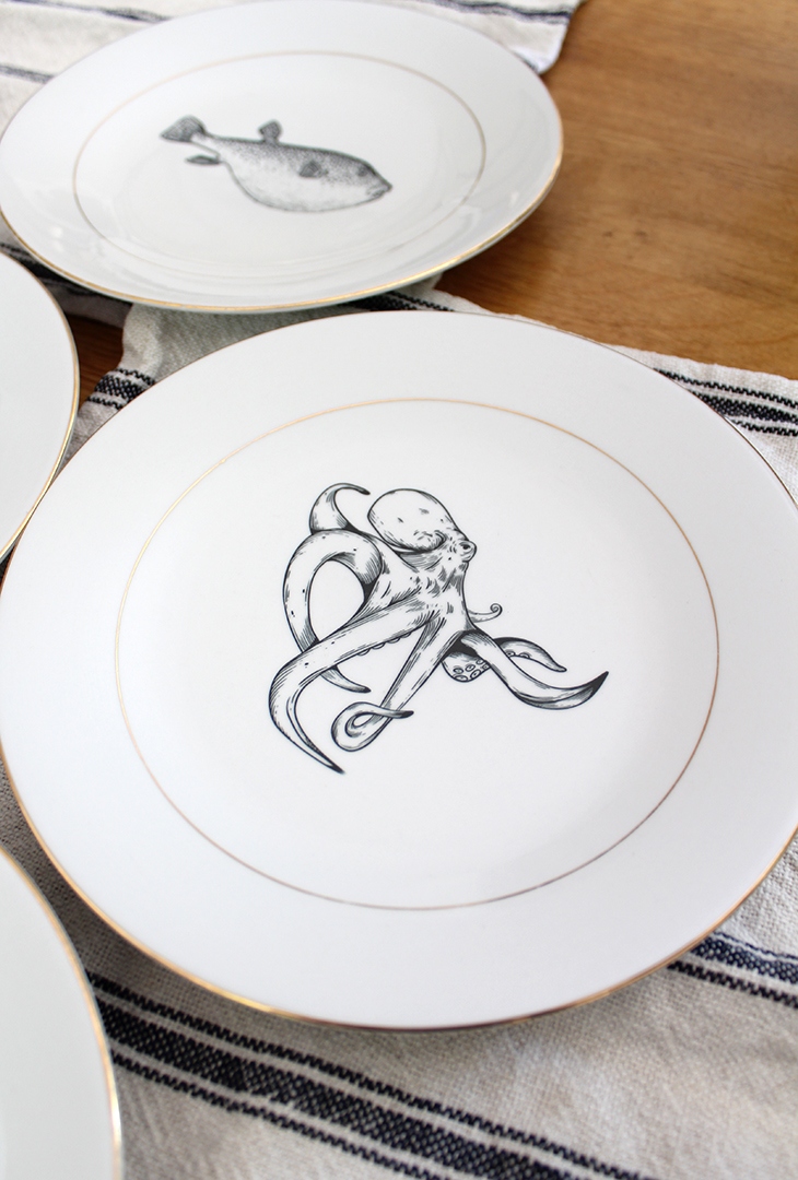 Service 6 assiettes Mer – Image 4