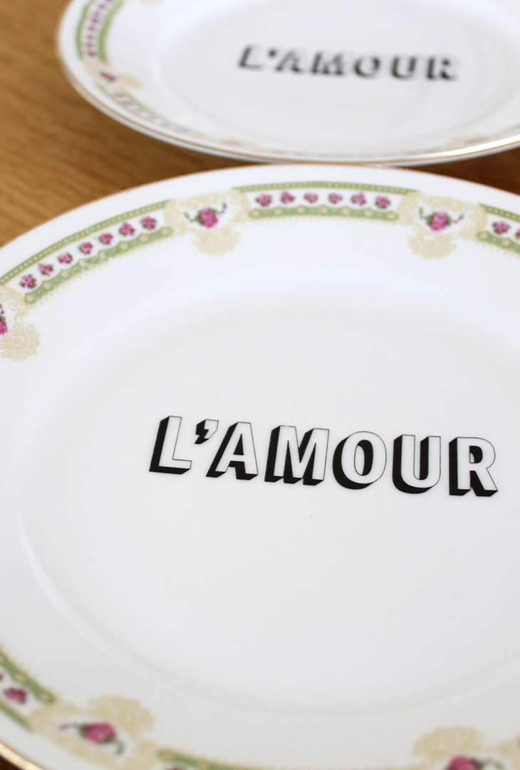 Service 4 assiettes l'Amour – Image 2