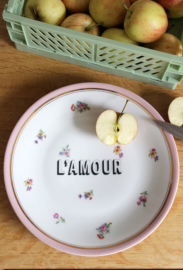 Assiette l'Amour rose – Image 2