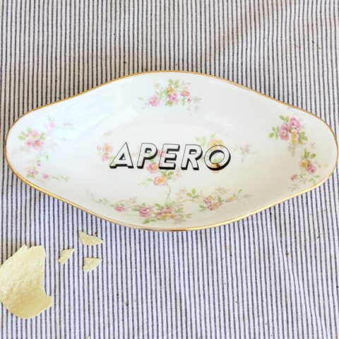 Coupelle Apéro fleurie