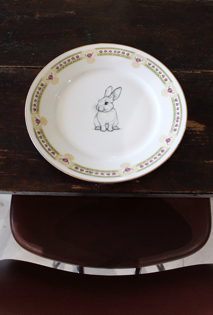 Assiette Lapin