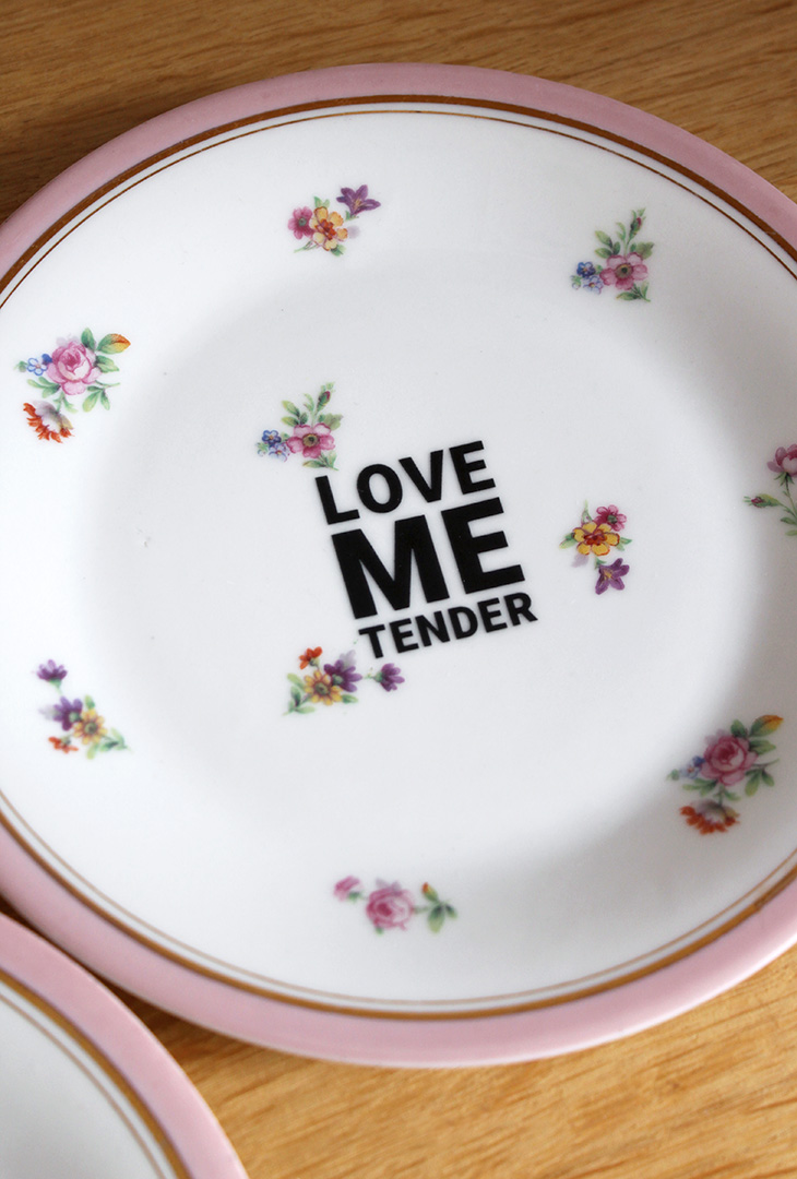 Duo assiettes dessert Love Me Tender – Image 3