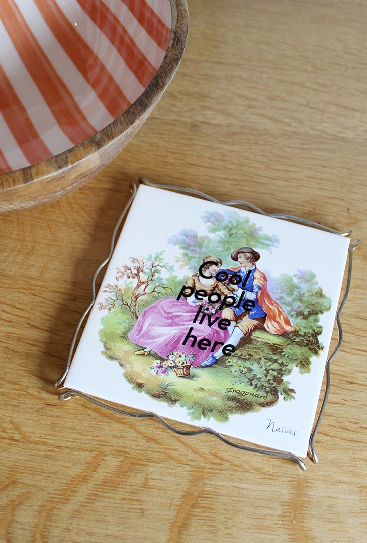 Dessous de plat Cool people