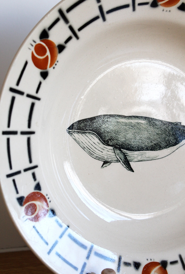 Assiette creuse Baleine – Image 2
