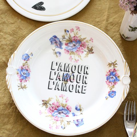 Plat L'amour l'amour l'amore