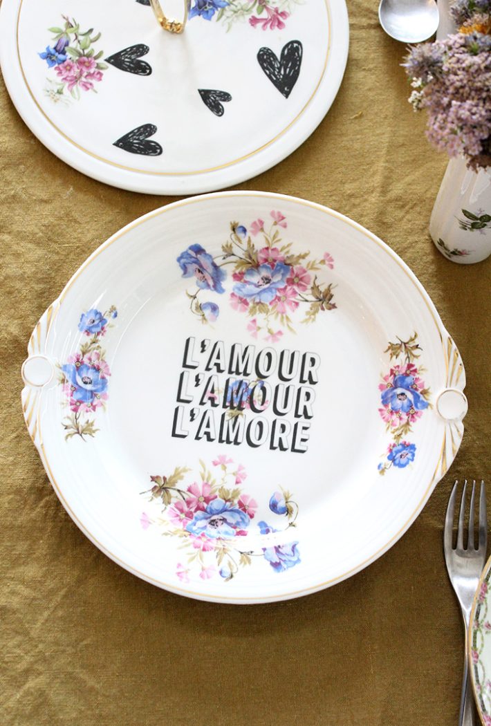 Plat L'amour l'amour l'amore
