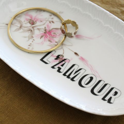 Coupelle L'amour fleurie