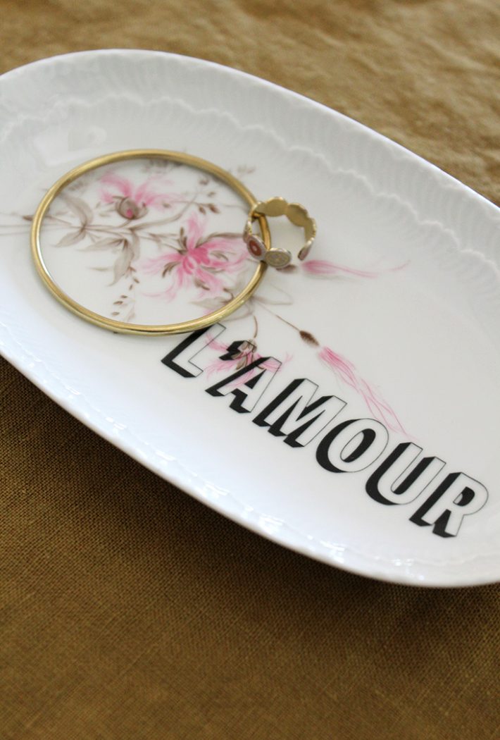 Coupelle L'amour fleurie