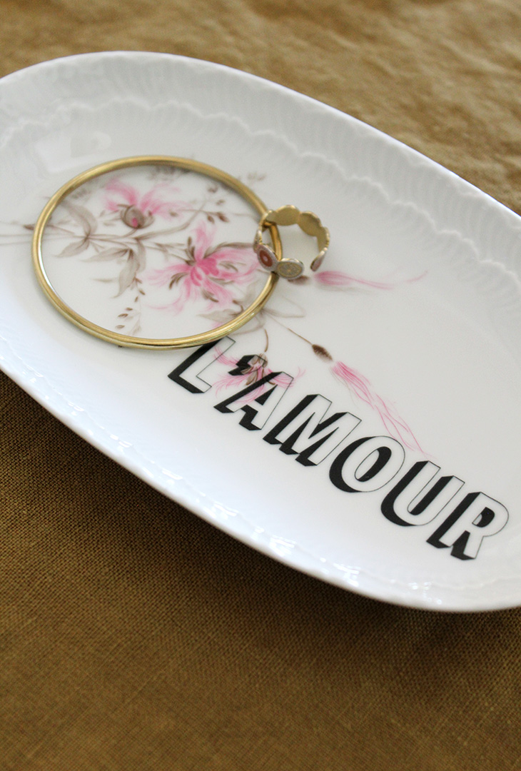 Coupelle L'amour fleurie