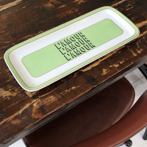 Plat à cake L'amour