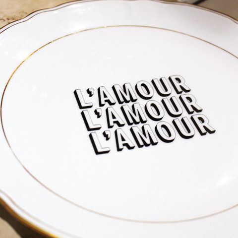 Plat L'amour L'amour l'amour