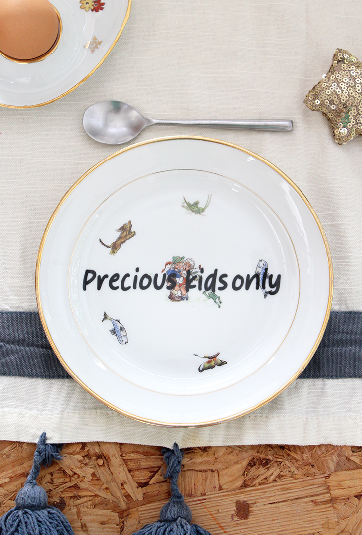 Assiette enfant Precious