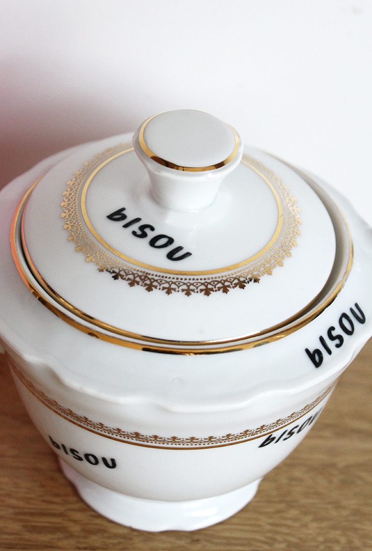 Sucrier Bisou or – Image 3