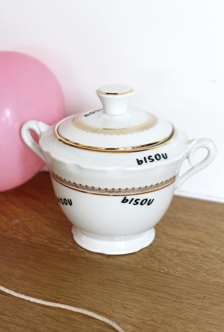 Sucrier Bisou or – Image 2