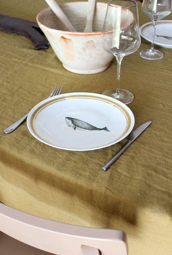 Assiette Baleine