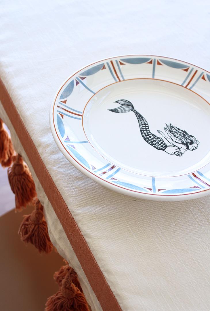 Assiette sur pied Sirène – Image 3