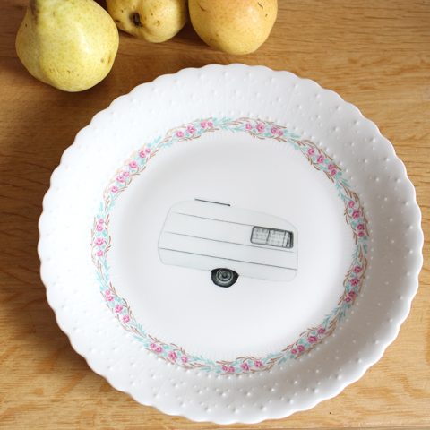 Plat rond Caravane