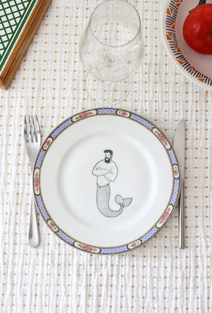 Assiette Triton