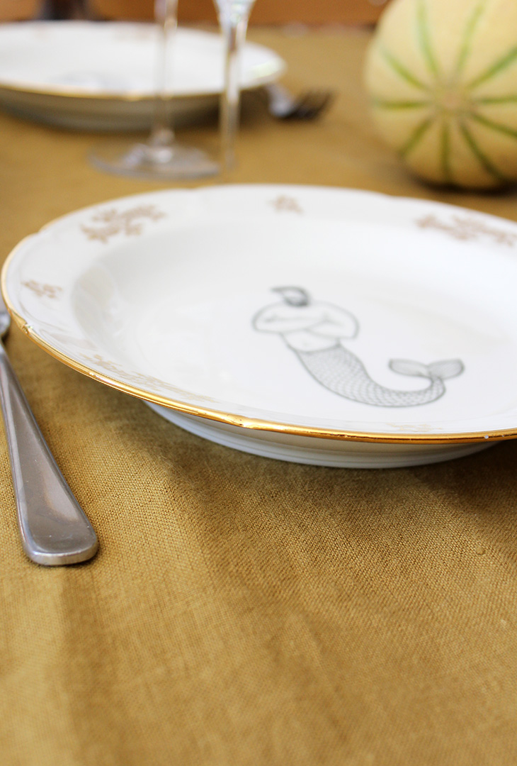 Assiette creuse Triton – Image 2