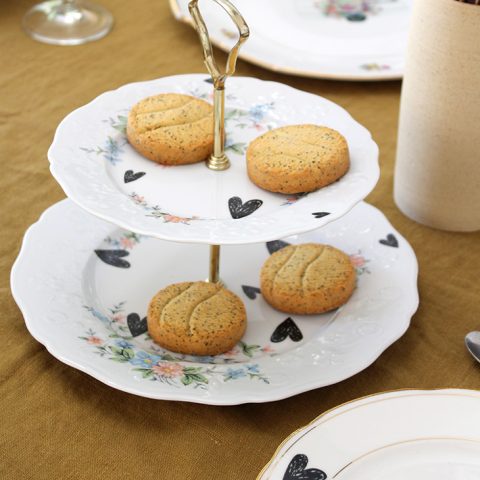 Plat à étage Cœurs