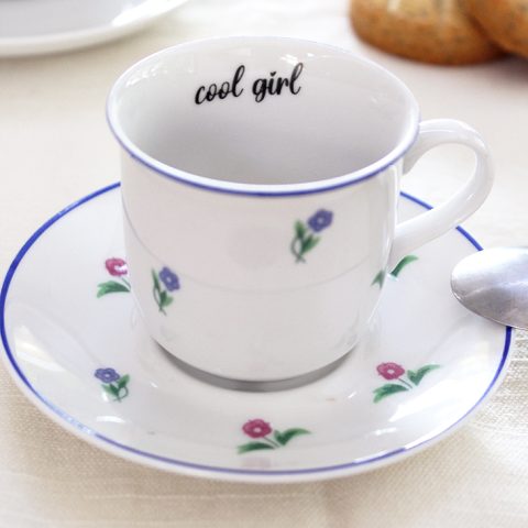 Tasse espresso Cool girl
