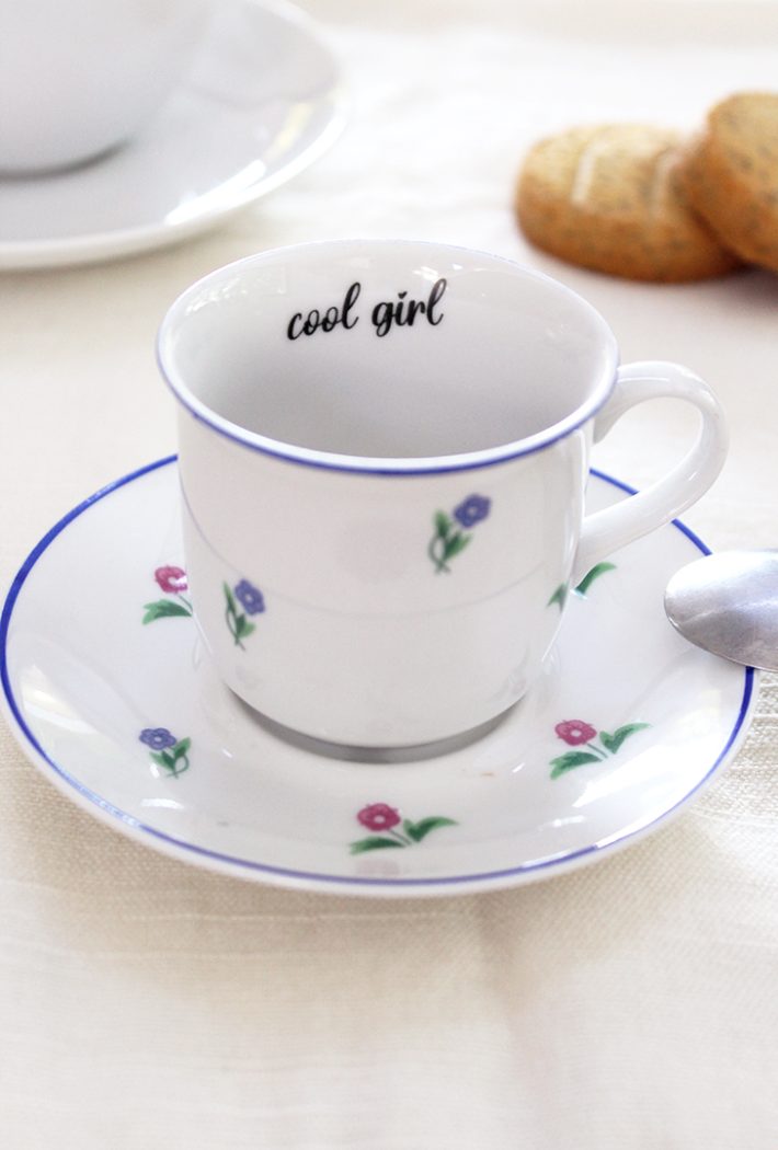 Tasse espresso Cool girl