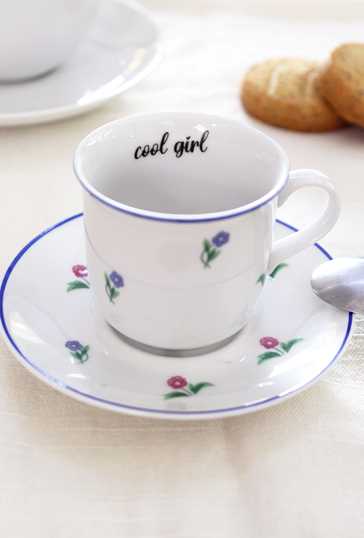 Tasse espresso Cool girl