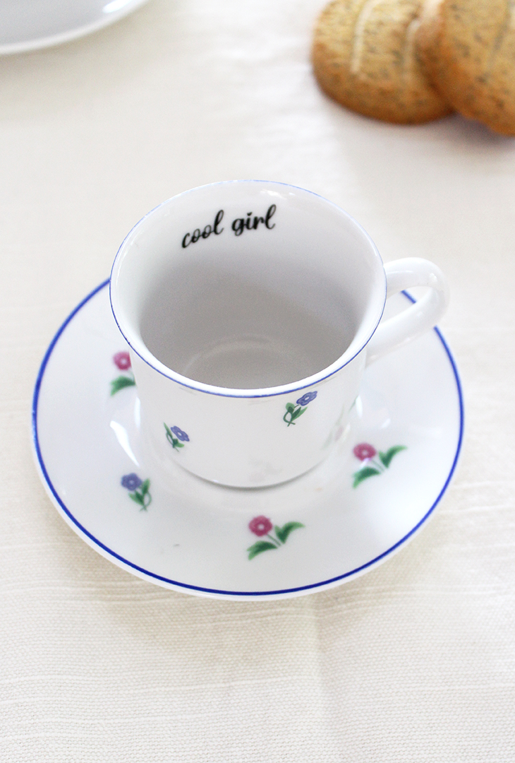 Tasse espresso Cool girl – Image 2